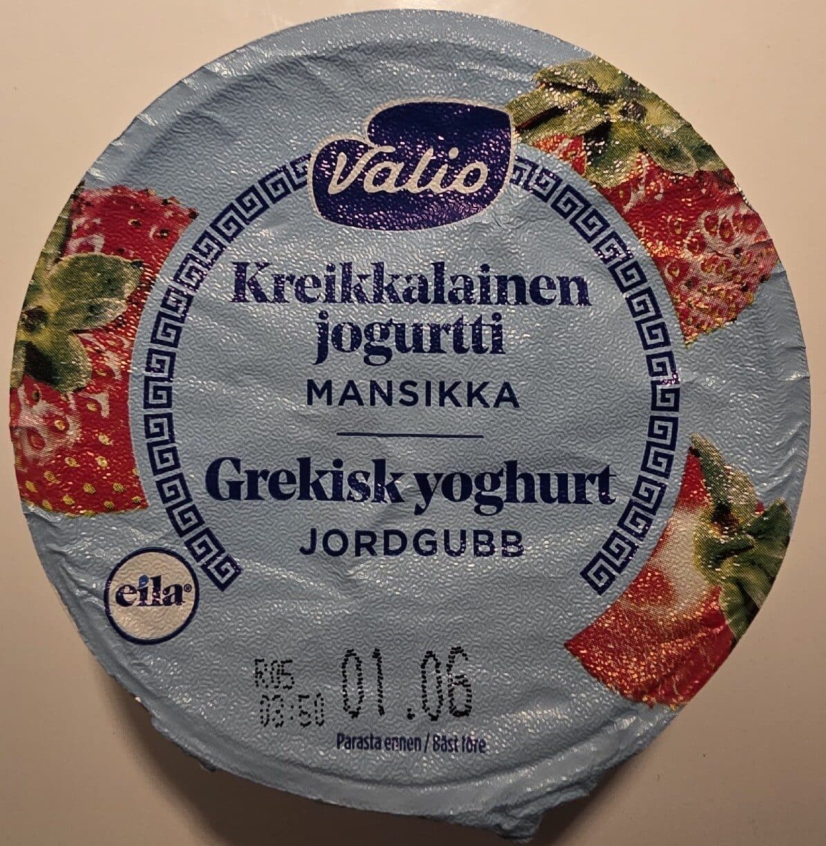 Valio Kreikkalainen jogurtti packshot