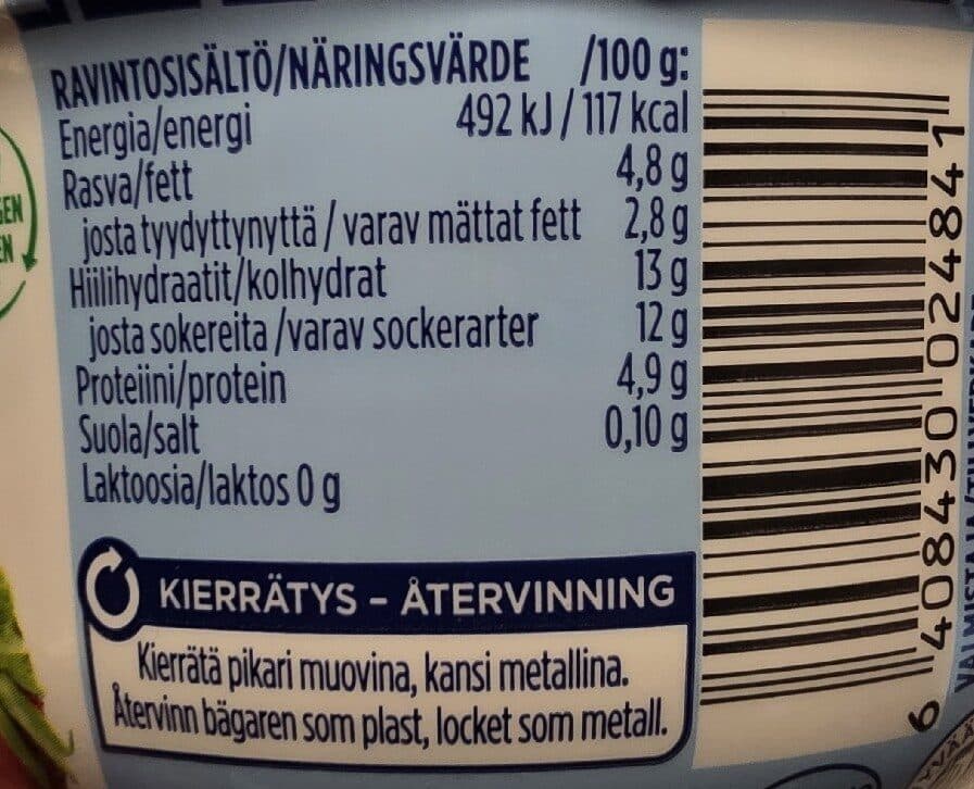 Valio Kreikkalainen jogurtti packshot
