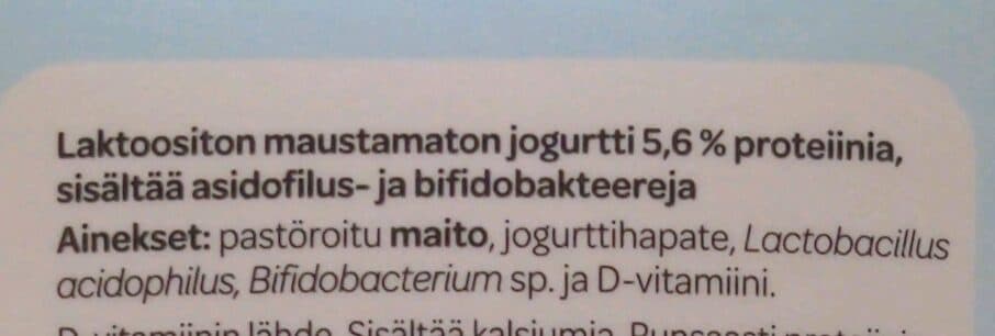 Valio A+ kreikkalainen luonnonjogurtti packshot