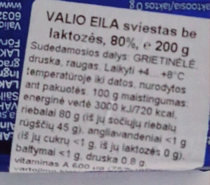 Eila voi smör packshot