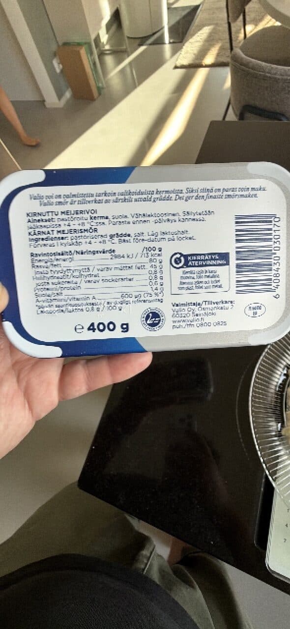 Valio VOI SMÖR packshot