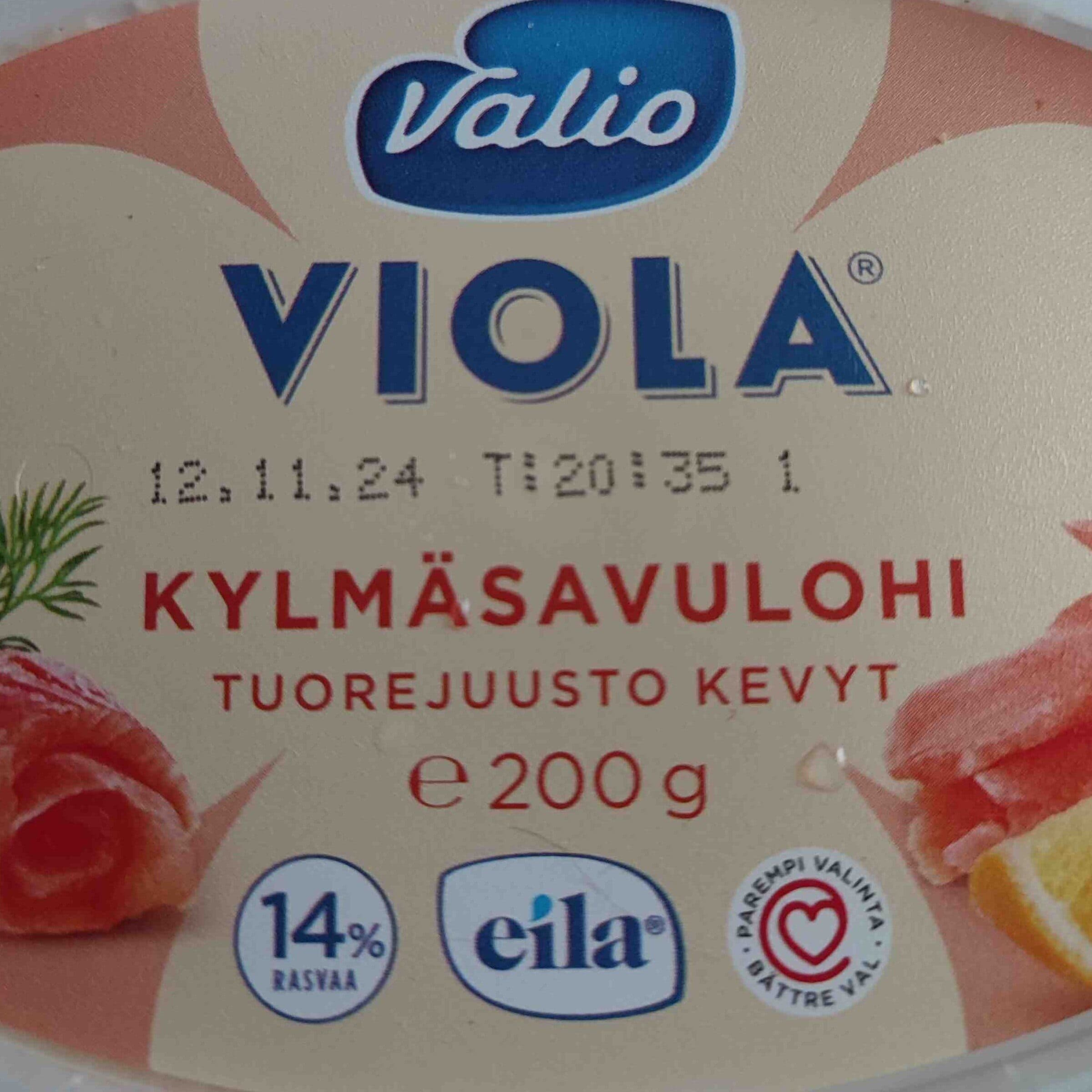 Valio Viola kylmäsavulohi packshot
