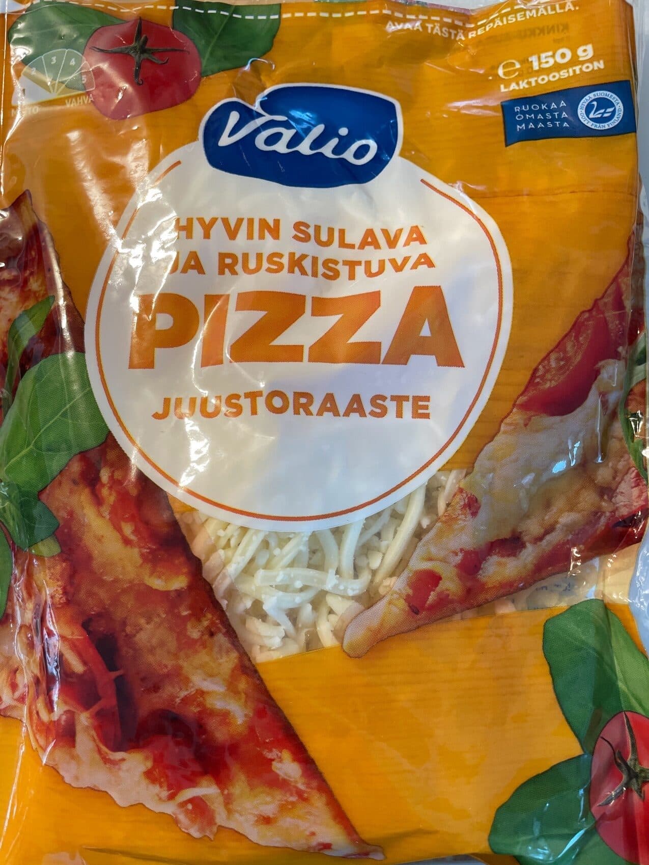 Valio Pizza Juustoraaste packshot