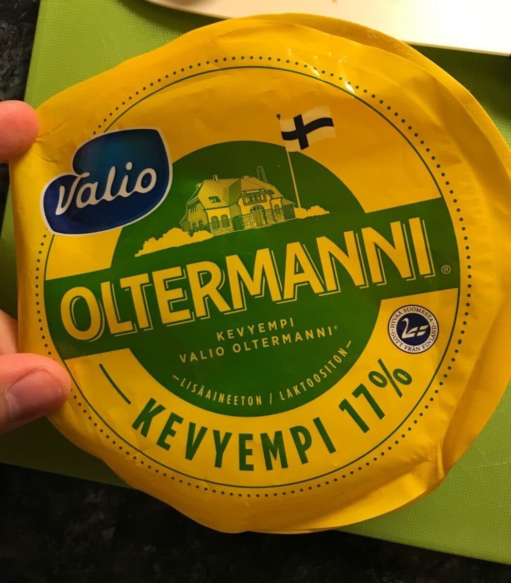 Valio Oltermanni 17% packshot