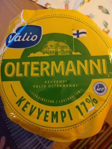 Valio Oltermanni 17% packshot
