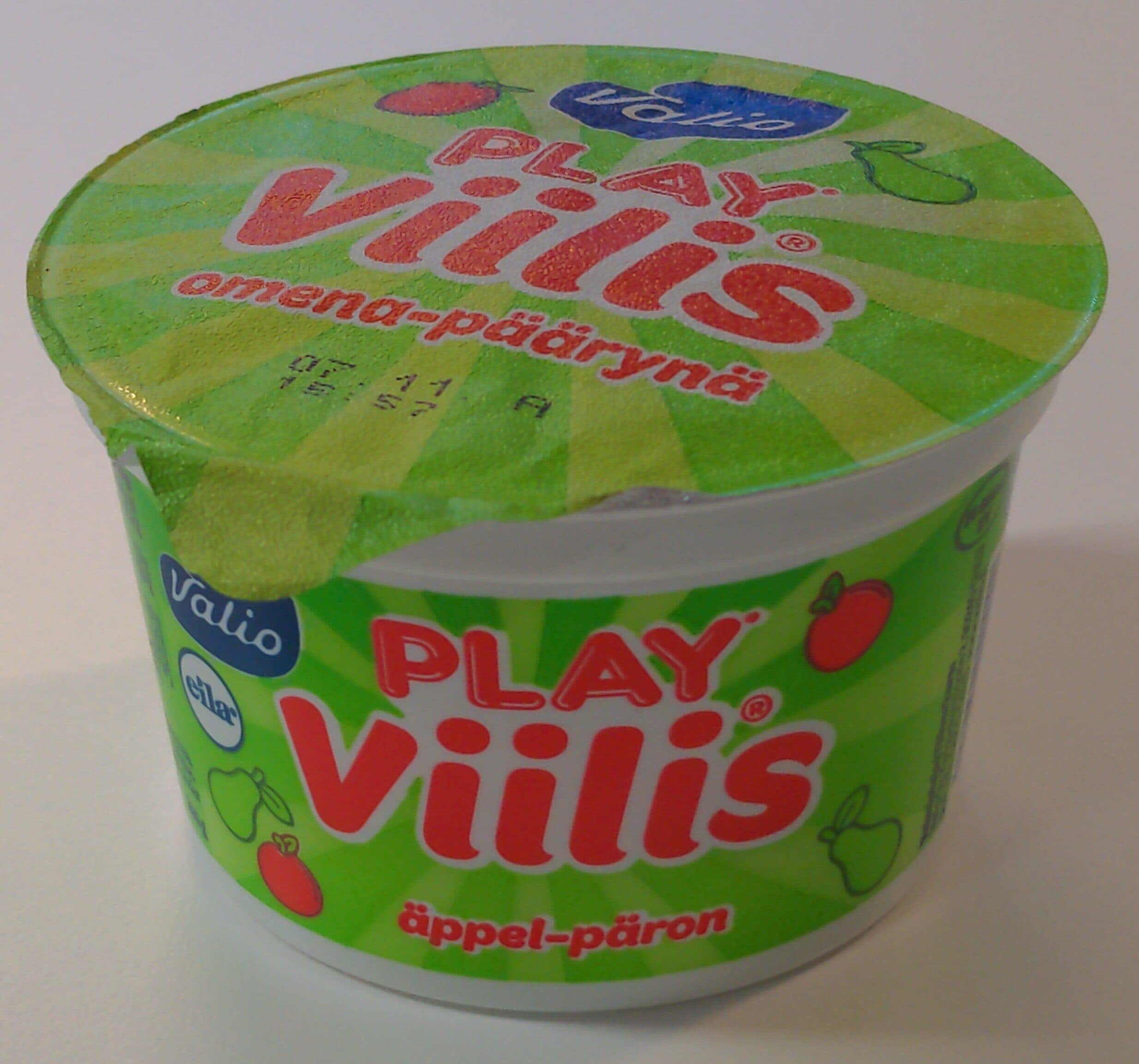 Valio Play Viilis omena-päärynä packshot