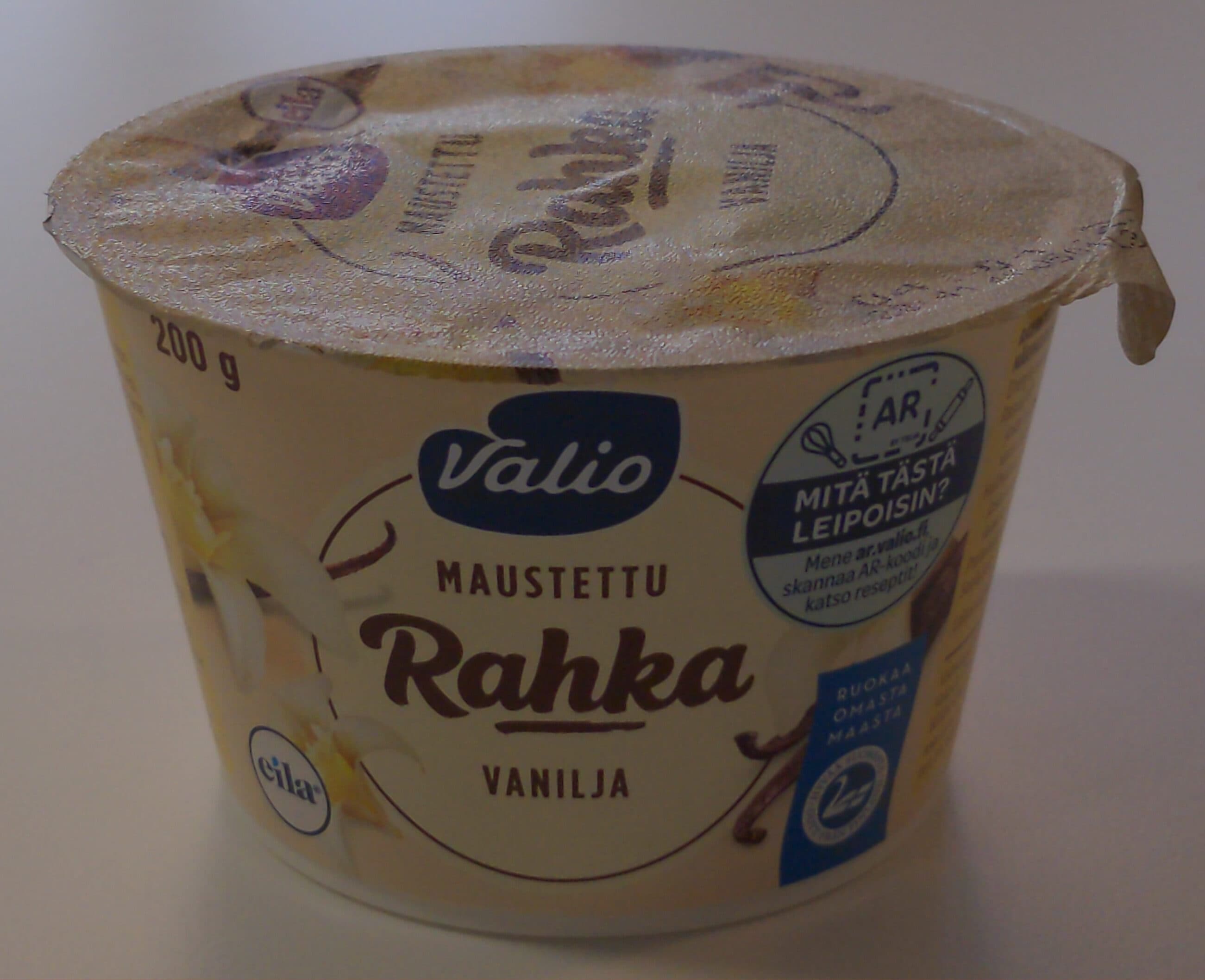 Valio Maustettu rahka vanilja packshot