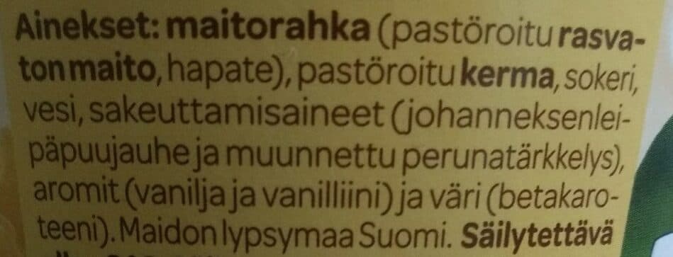 Valio Maustettu rahka vanilja packshot
