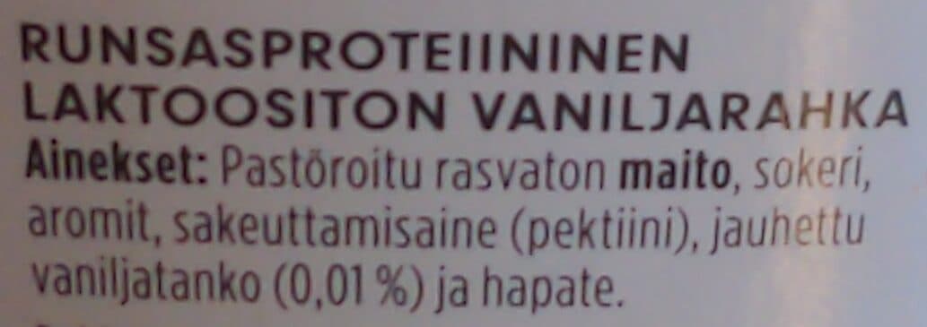 Valio Proteiini-rahka Vanilja packshot