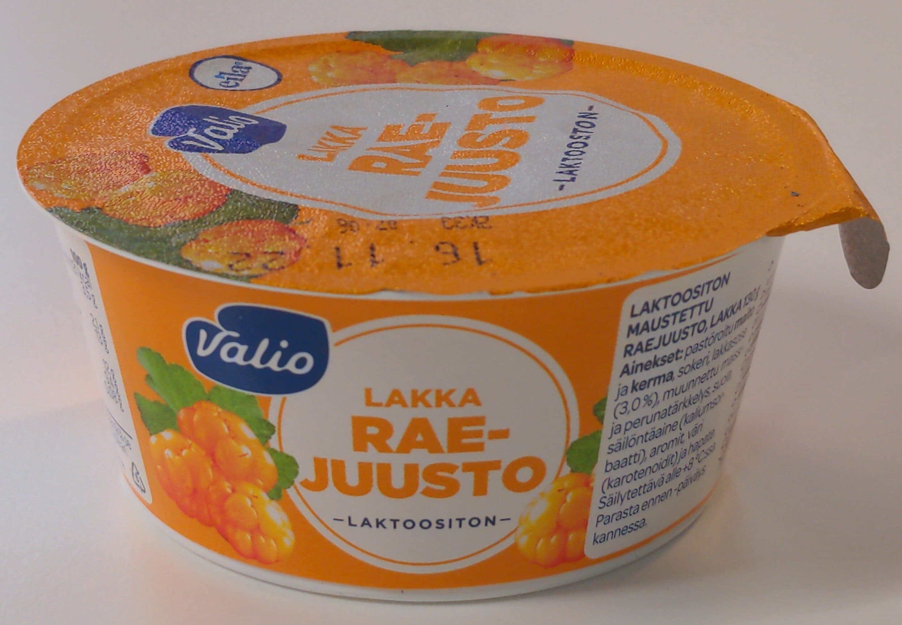 Valio Lakkaraejuusto packshot