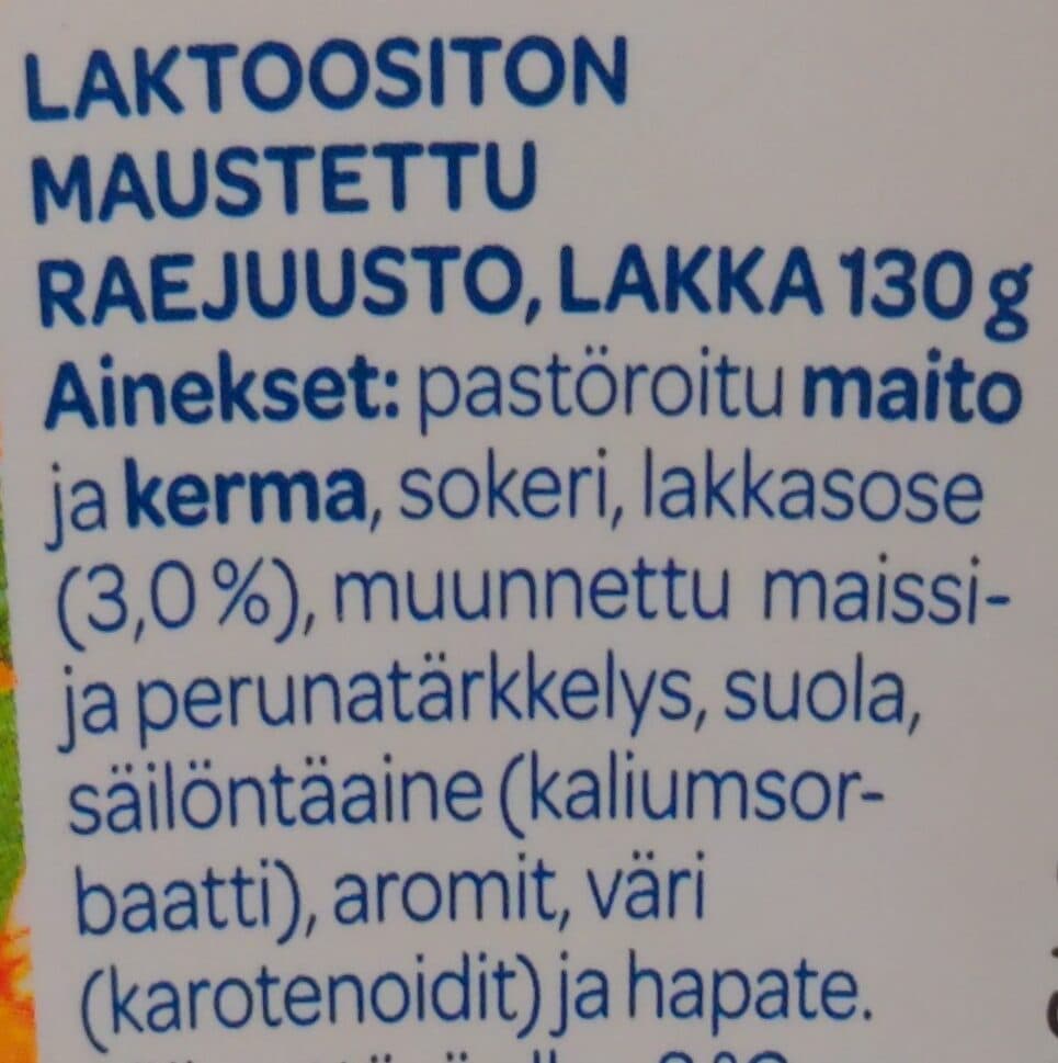 Valio Lakkaraejuusto packshot