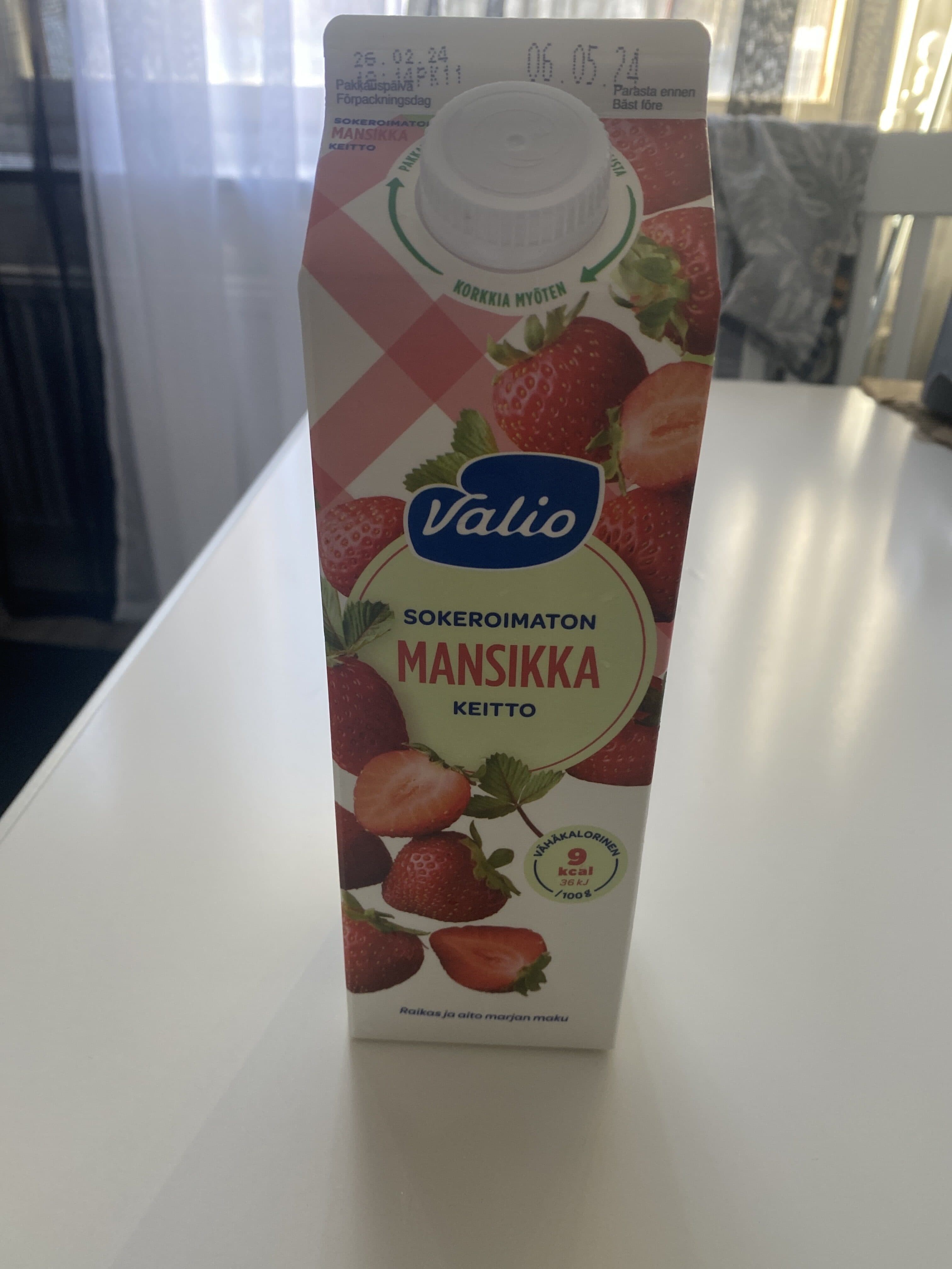 Valio Mansikkakeitto packshot