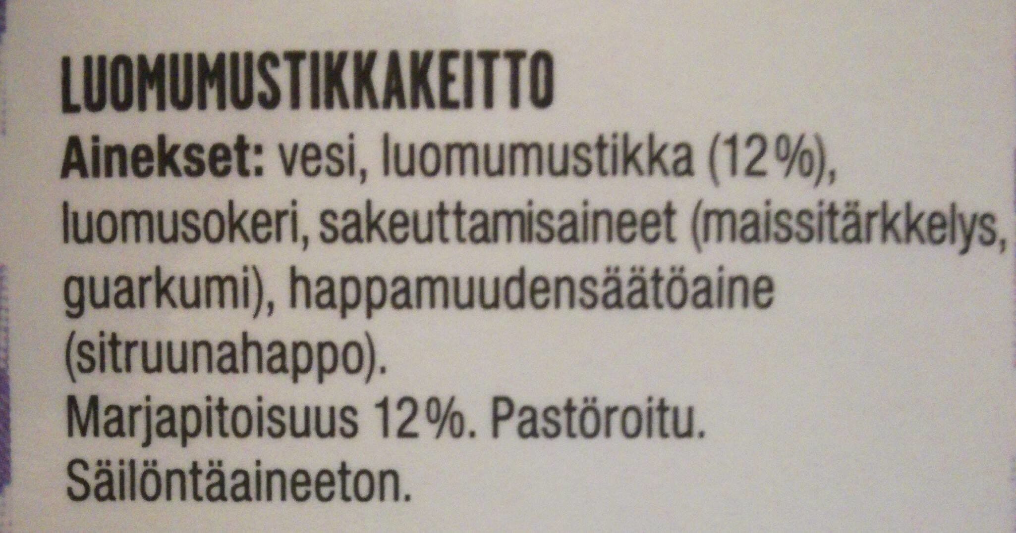Valio Mustikkakeitto packshot