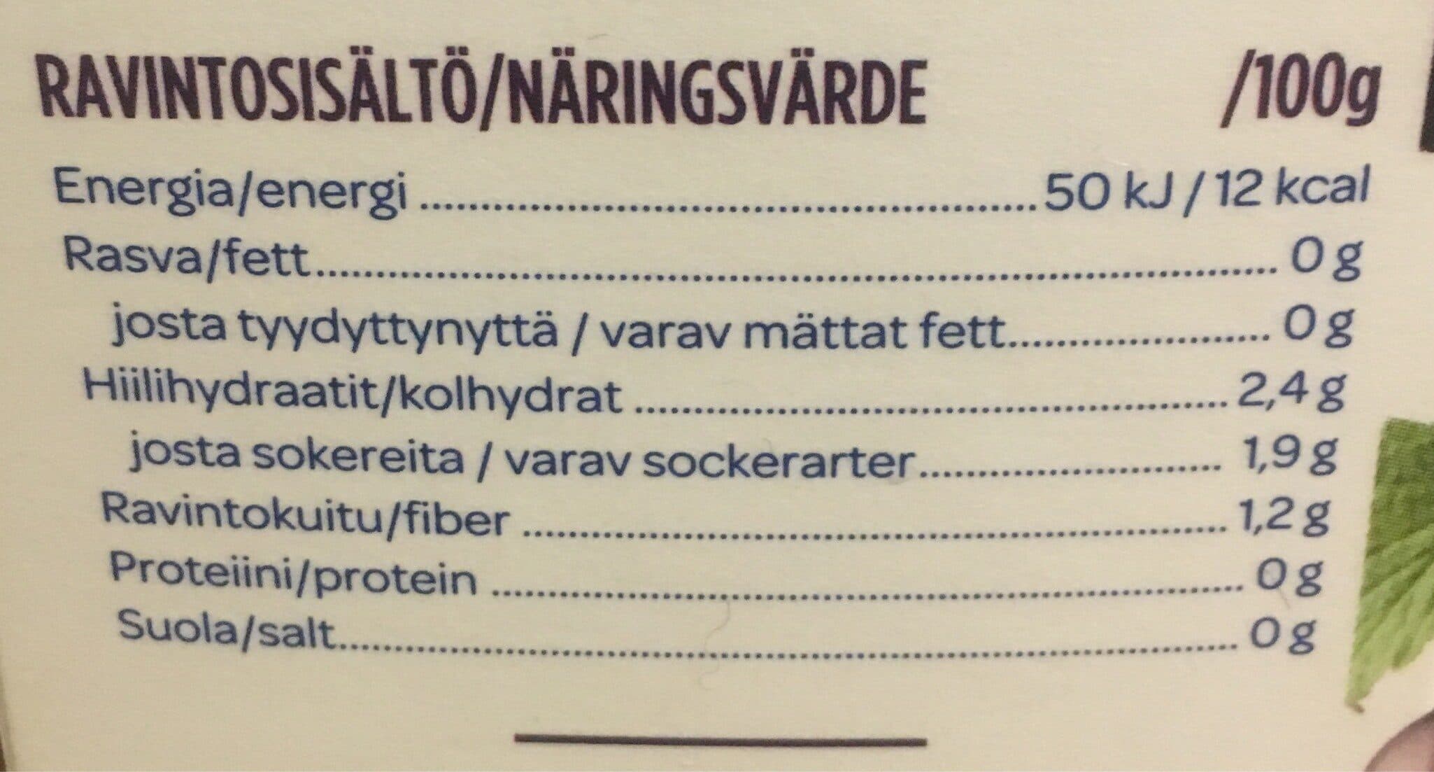 Valio Mustaherukkakeitto packshot