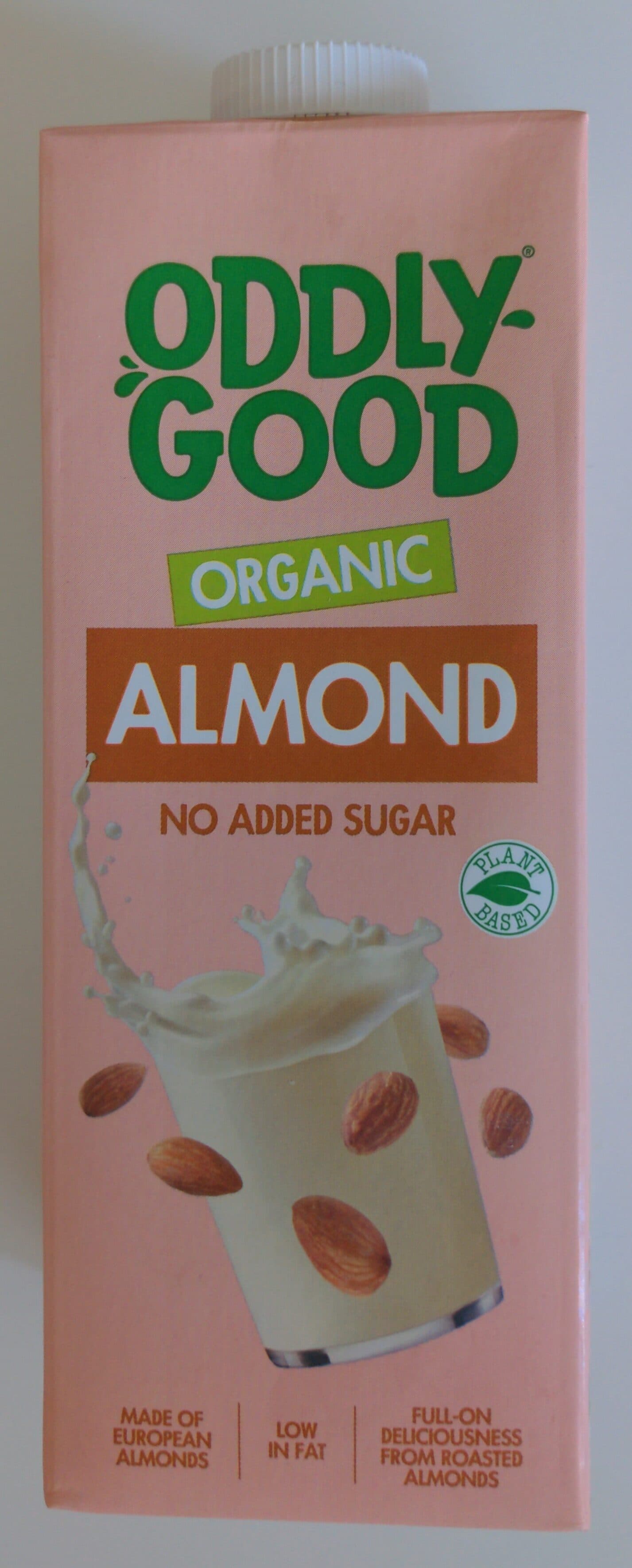 Oddlygood Organic Almond packshot