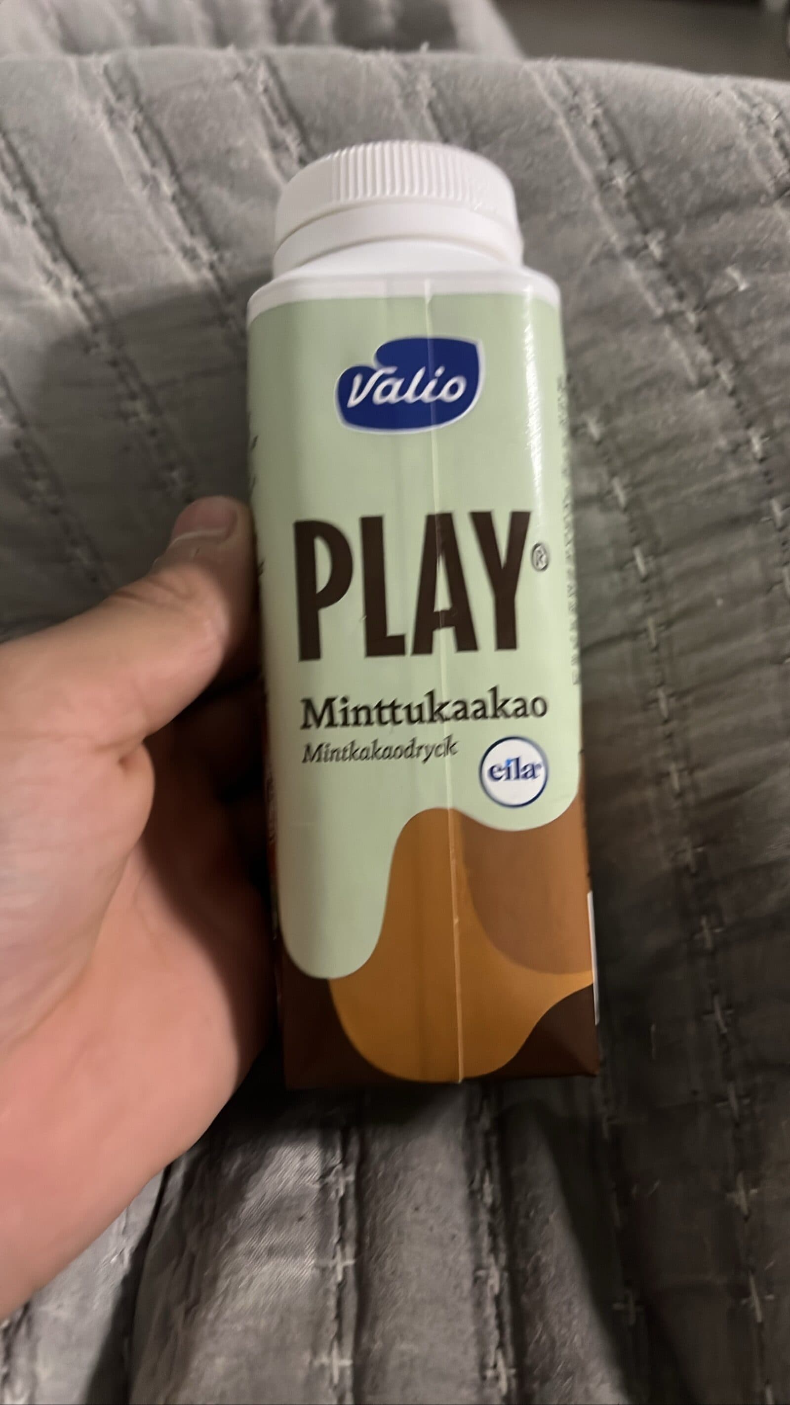 Valio PLAY Mint Chocolate Drink packshot