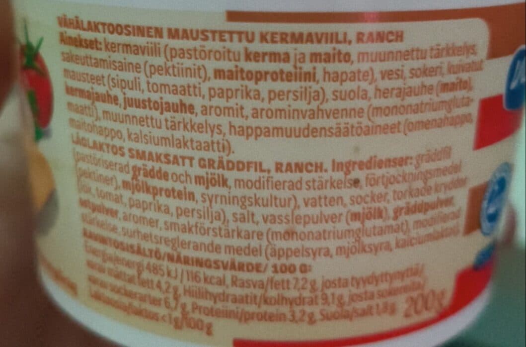 Valio Kermaviili Dippi Ranch packshot