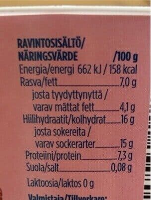 Valio Maustettu Rahka Vadelma packshot