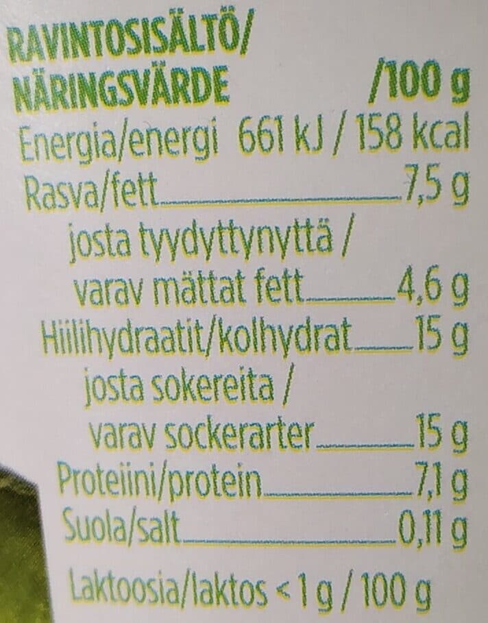Valio Maustettu Rahka Valkosuklaa-lime packshot
