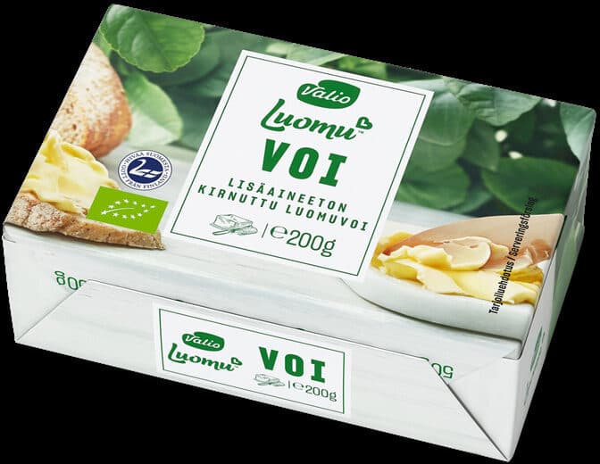 Valio Luomu Voi packshot