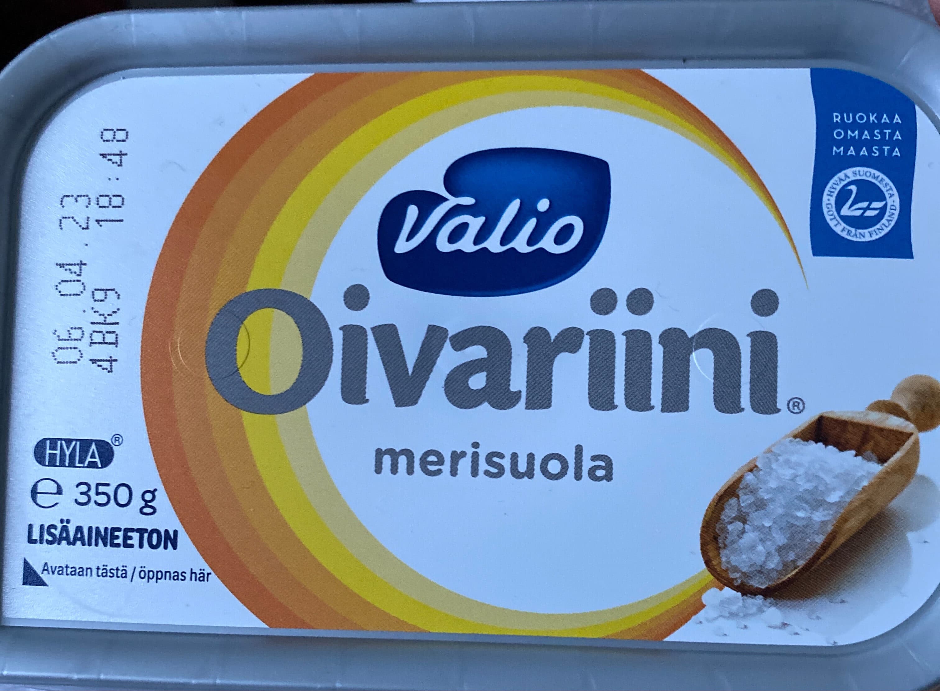 Valio Oivariini merisuola packshot