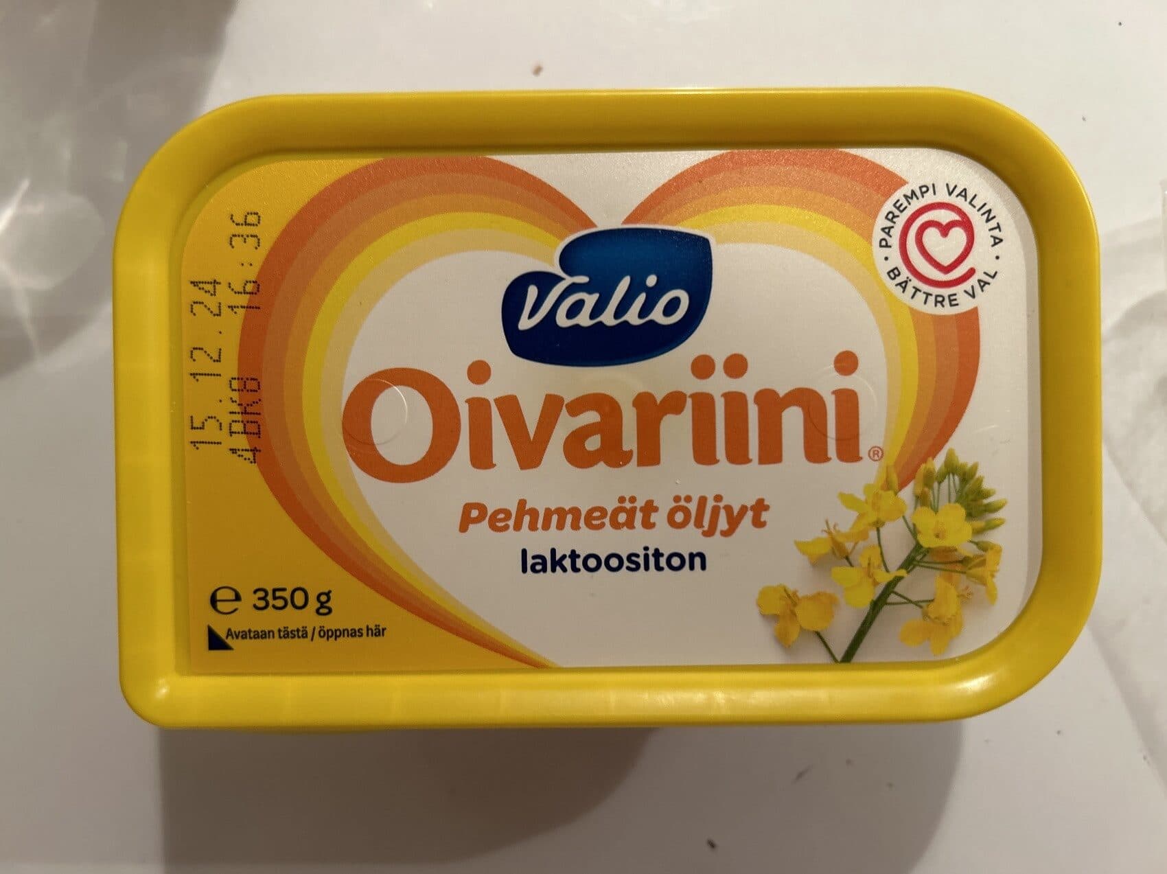 Valio Oivariini Pehmeät Öljyt packshot
