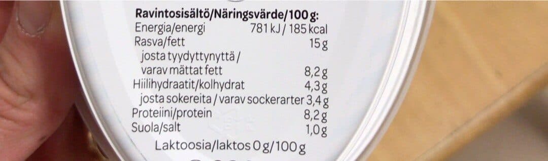 Valio Maustamaton packshot