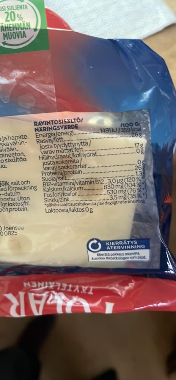 Valio POLAR TÄYTELÄINEN packshot