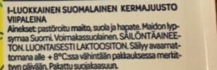 Valio Arki Kermajuustoviipale packshot