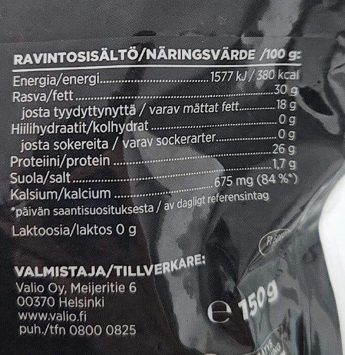 Valio Cheddar Juustoraaste packshot