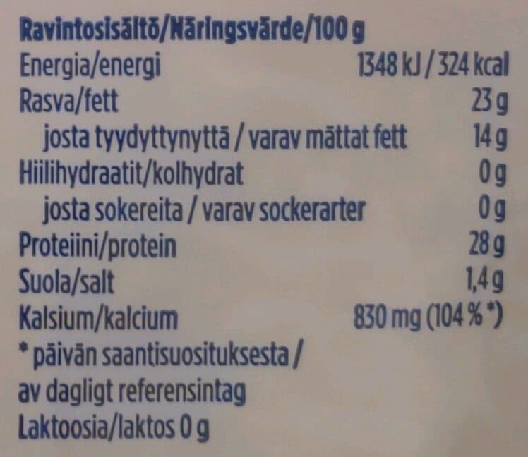 Valio Arki juustoraaste packshot