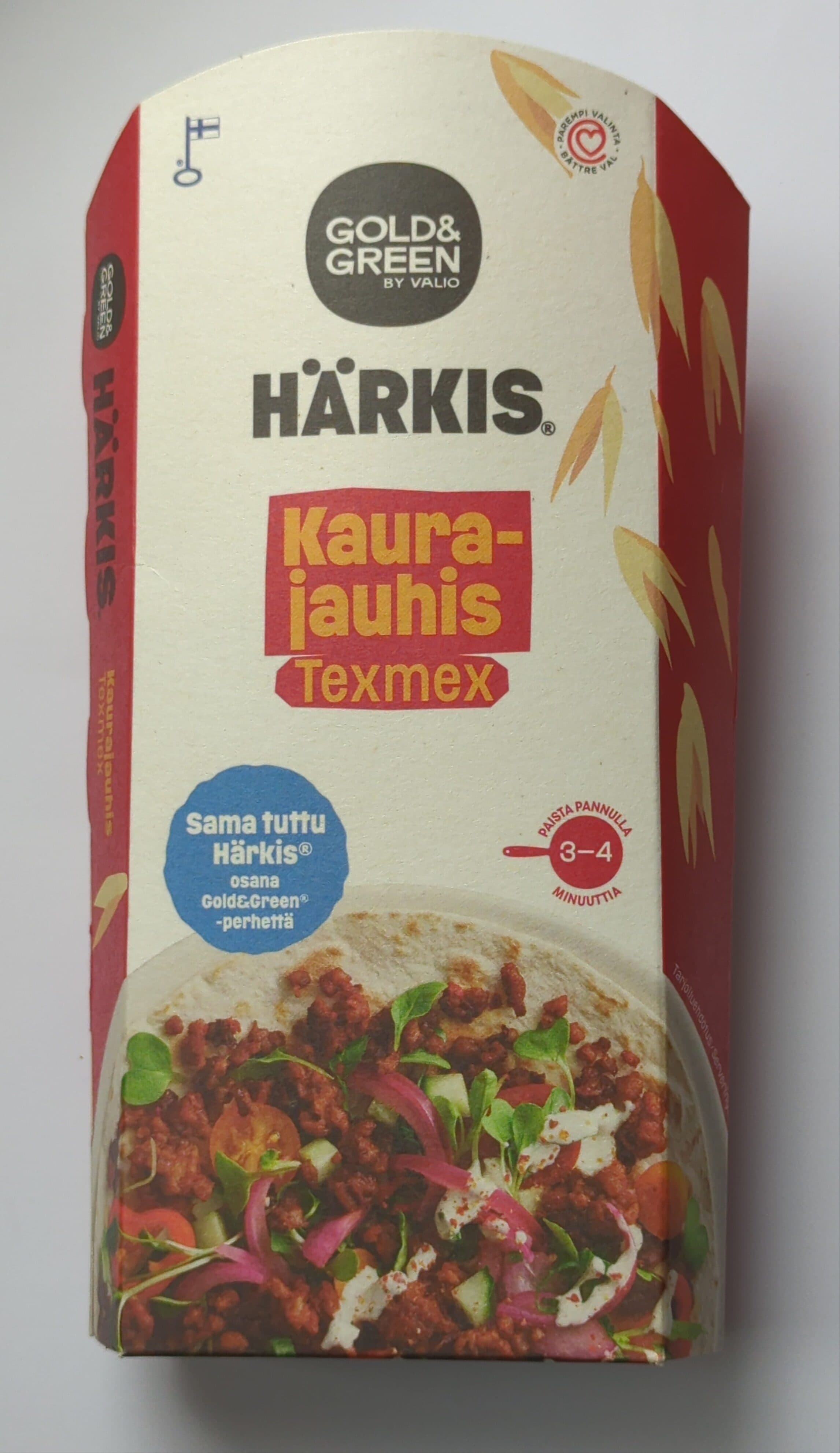 Härkis Kaurajauhis Texmex packshot