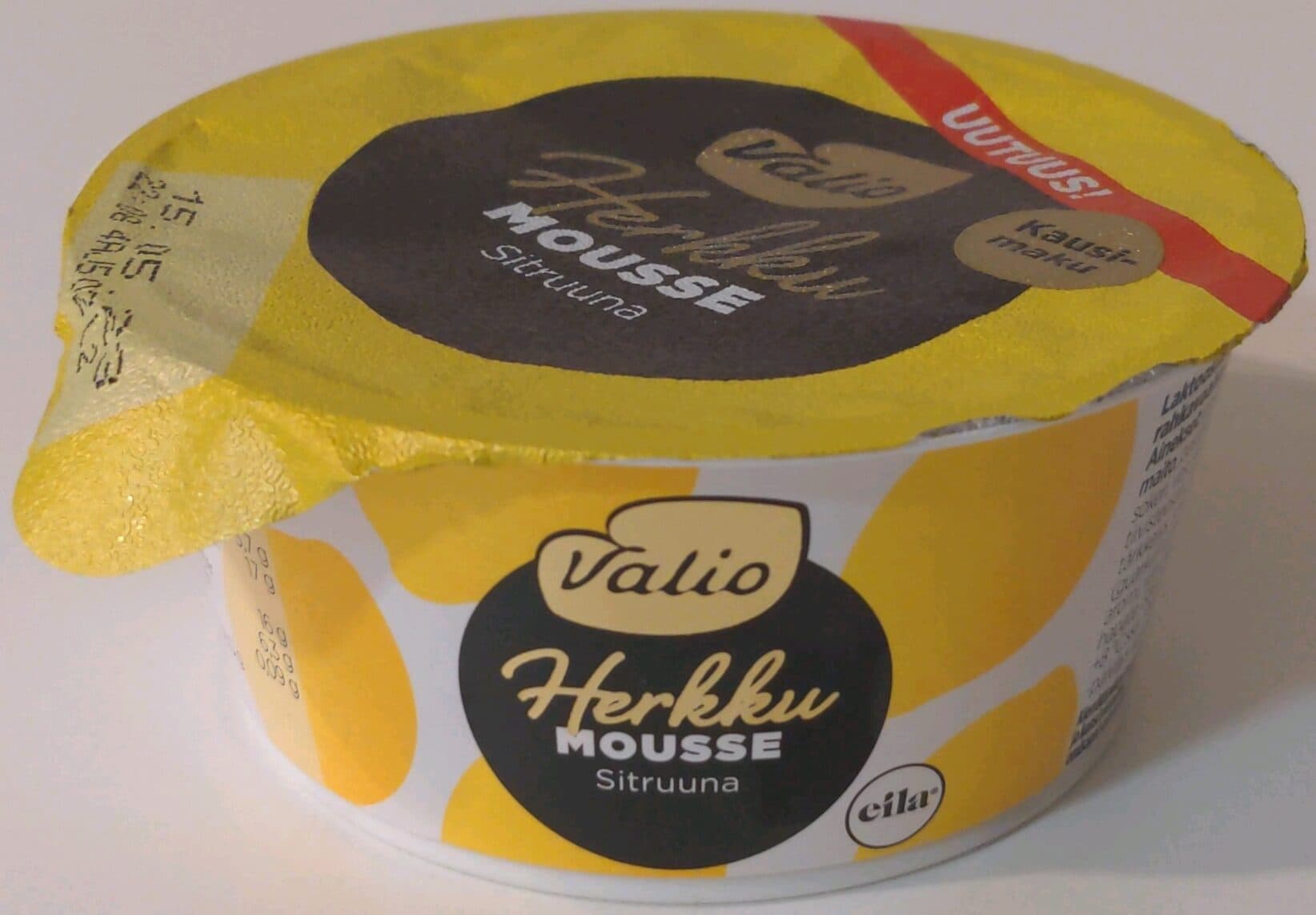 Valio Herkku sitruunamousse packshot