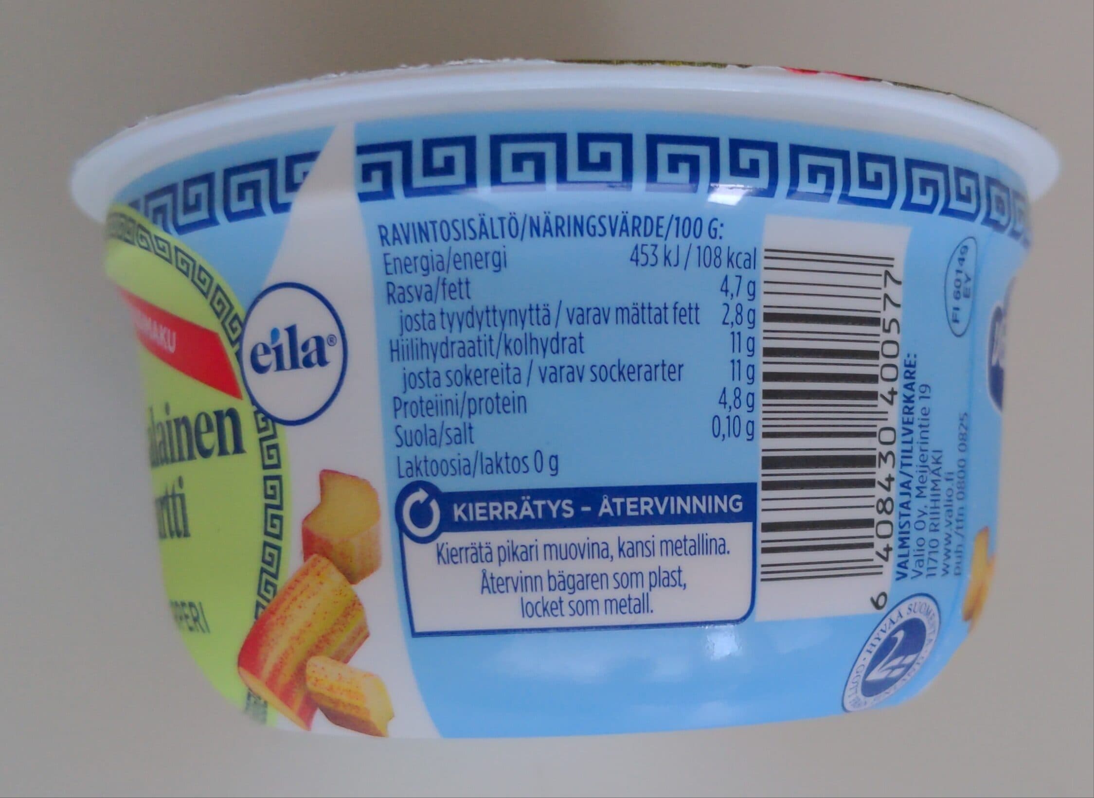 Valio Kreikkalainen Jogurtti packshot