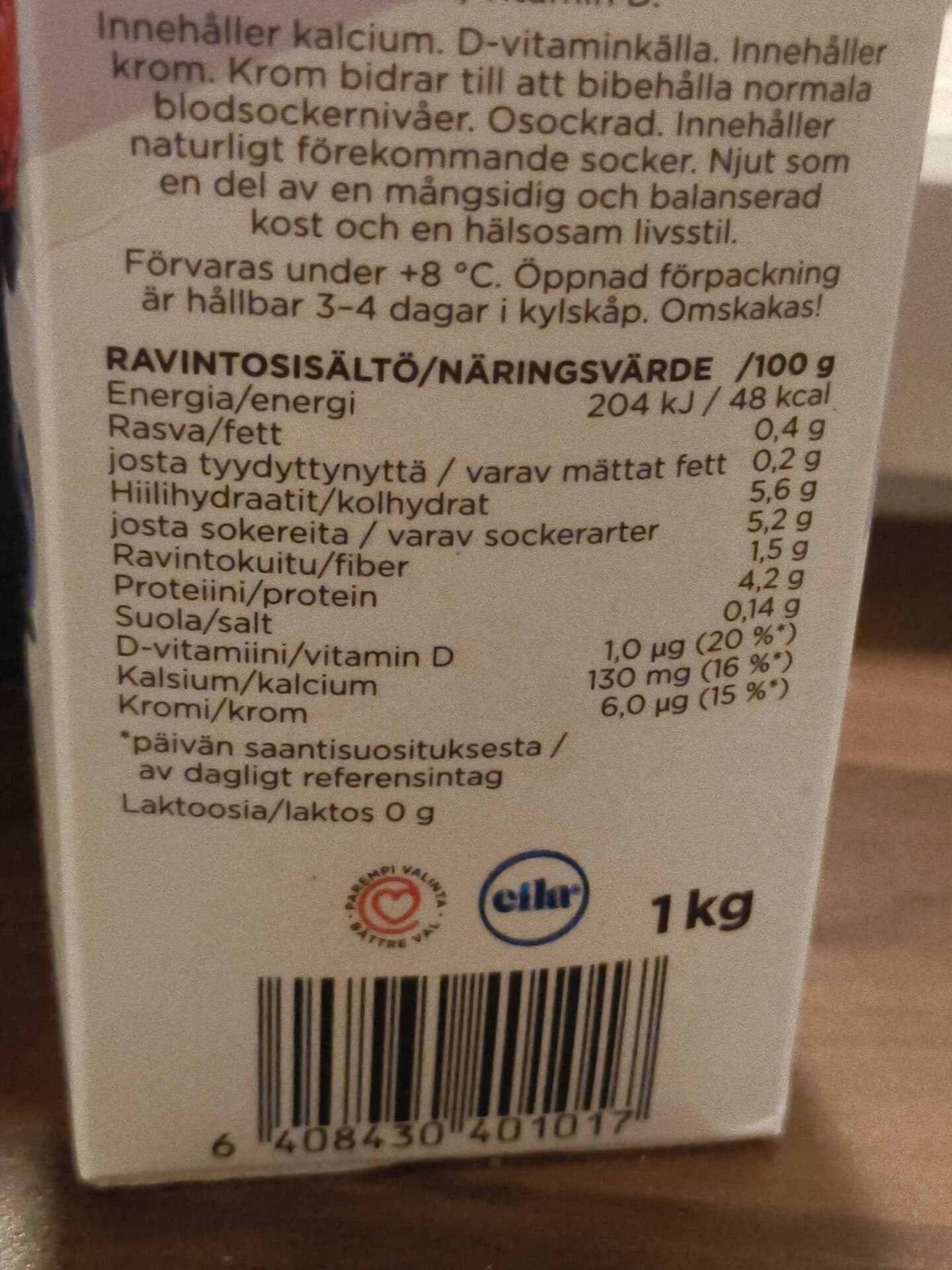 Valio Balans Jogurtti Kuningatar packshot