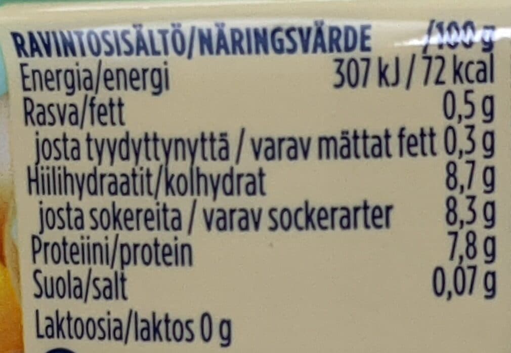 Valio Pehmeä Vaniljarahka packshot