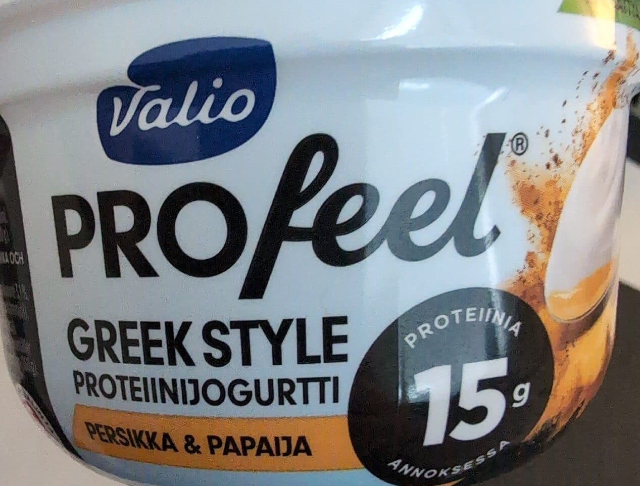 Valio Profeel Greek Style Protein Yoghurt packshot