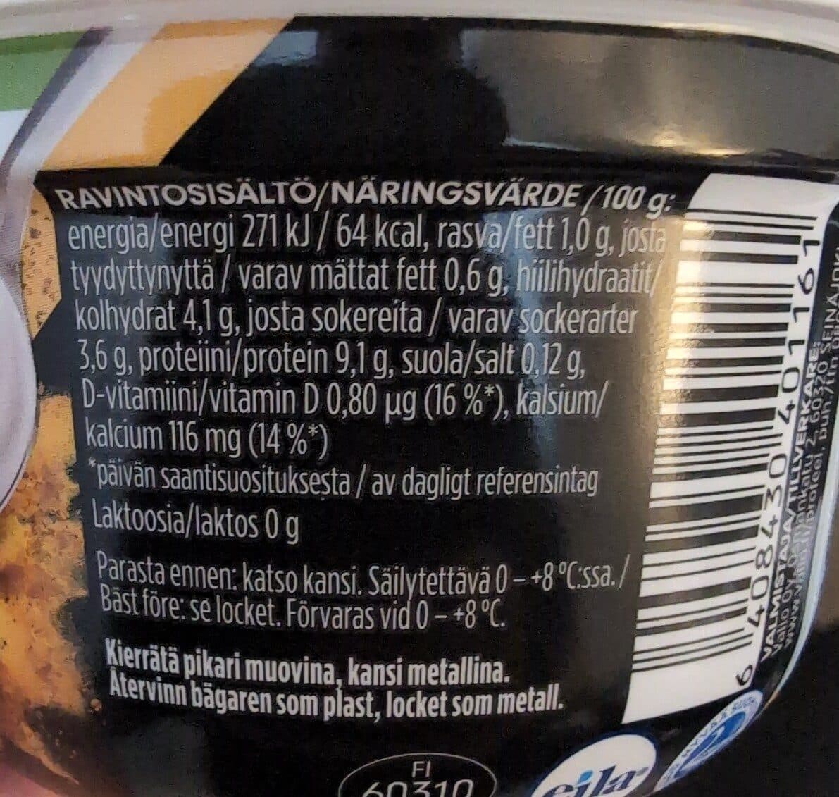 Valio Profeel Greek Style Protein Yoghurt packshot