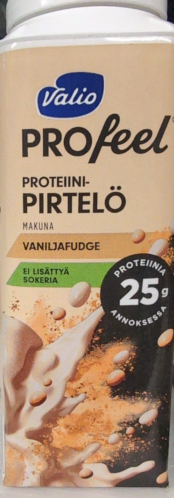 Valio Profeel Proteiini Pirtelö Vaniljafudge packshot