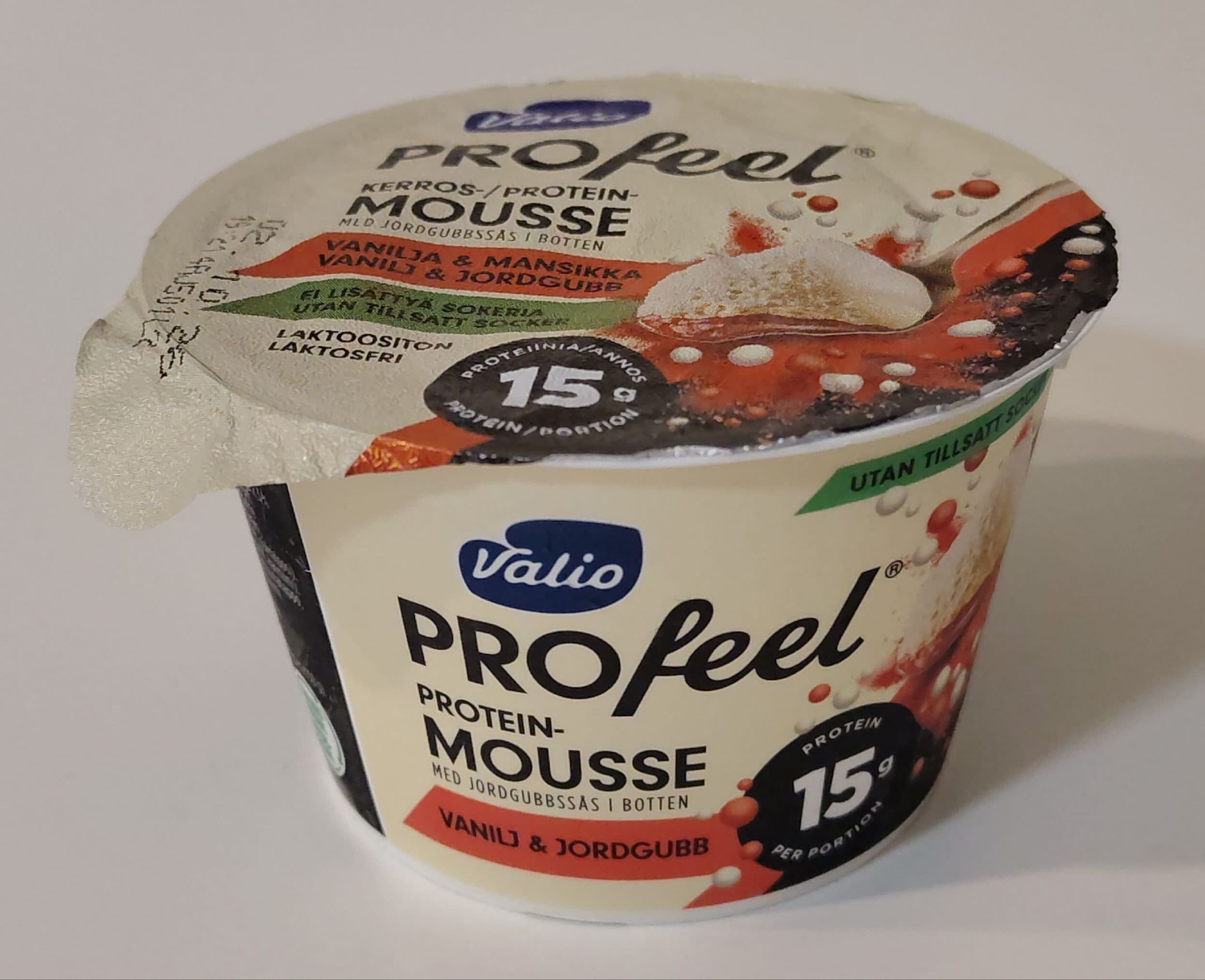 Valio Proofeel Kerros-/proteinmousse packshot