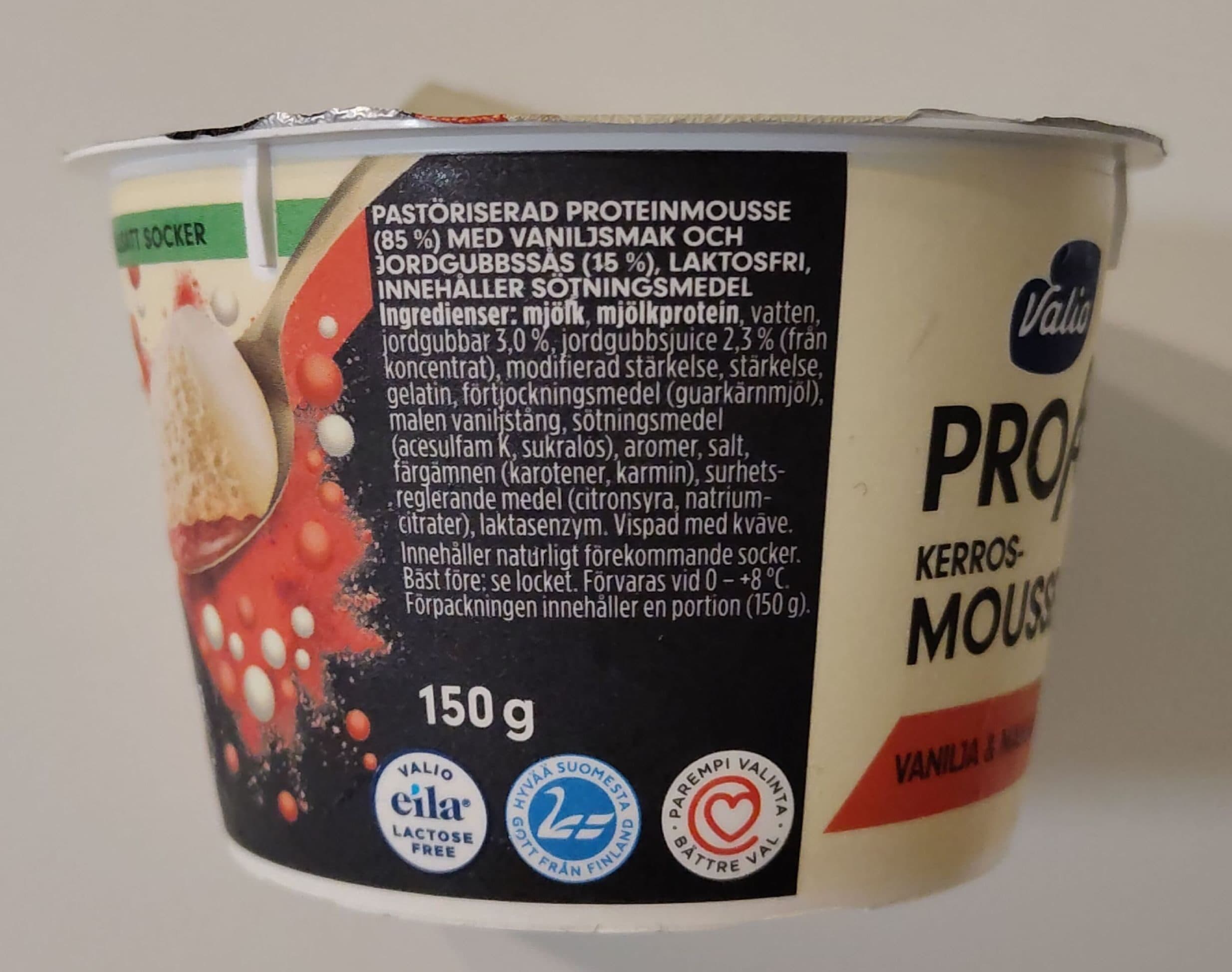 Valio Proofeel Kerros-/proteinmousse packshot