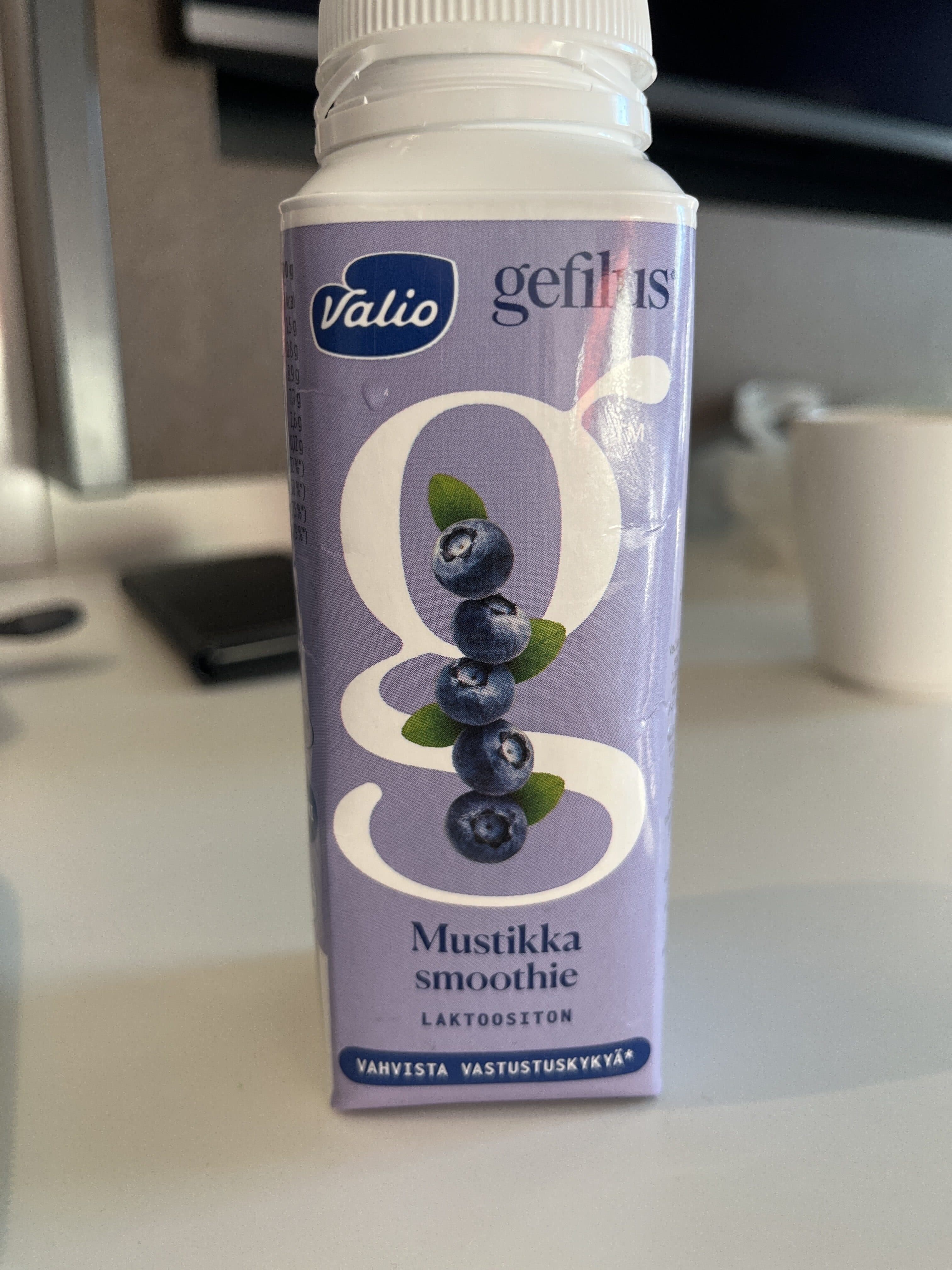 Valio Gefilus Mustikka Smoothie packshot