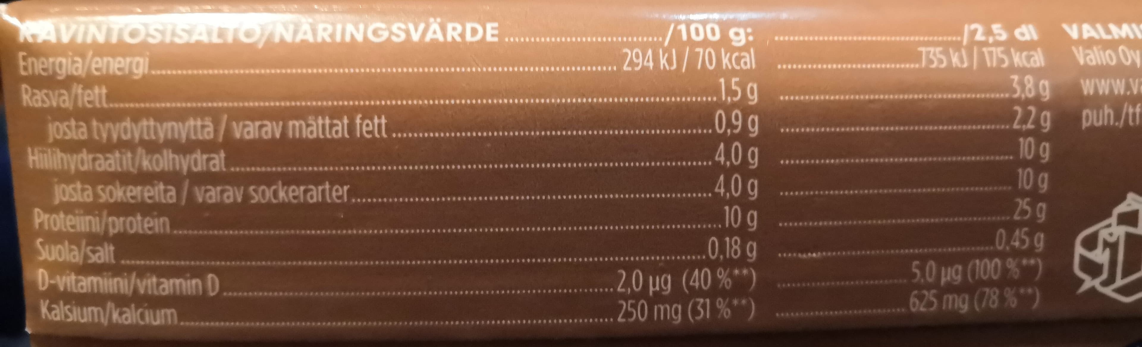 Valio Profeel Proteiinipirtelö - kaakao packshot