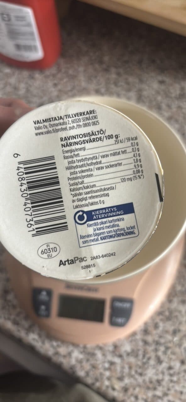 Valio PROfeel Proteiinirahka Mango-Vanilja packshot
