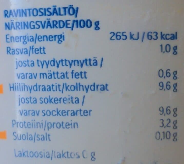 Valio Kerros-viili persikka-mango packshot