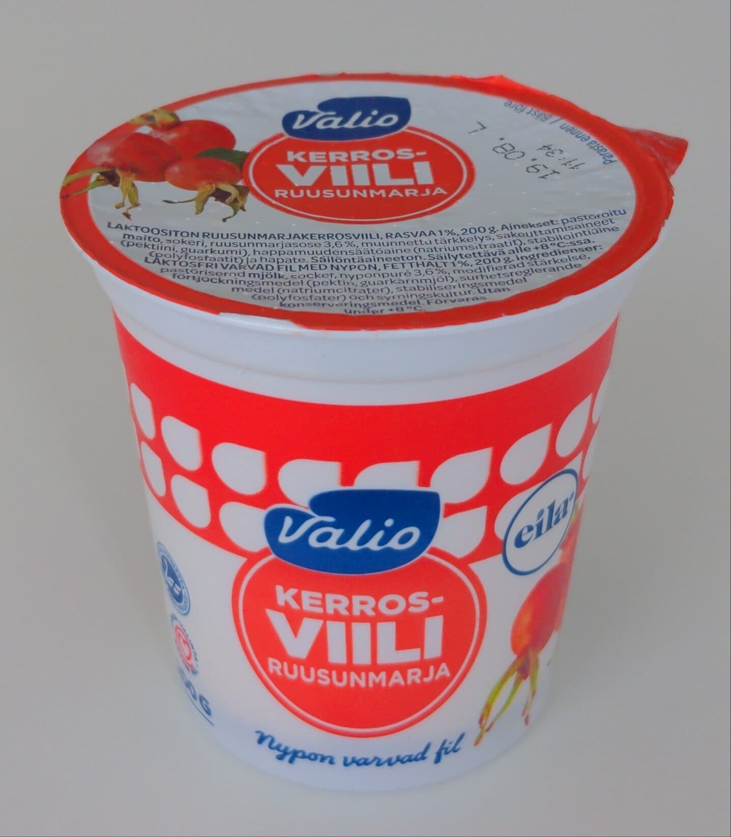 Valio Kerrosviili ruusunmarja packshot
