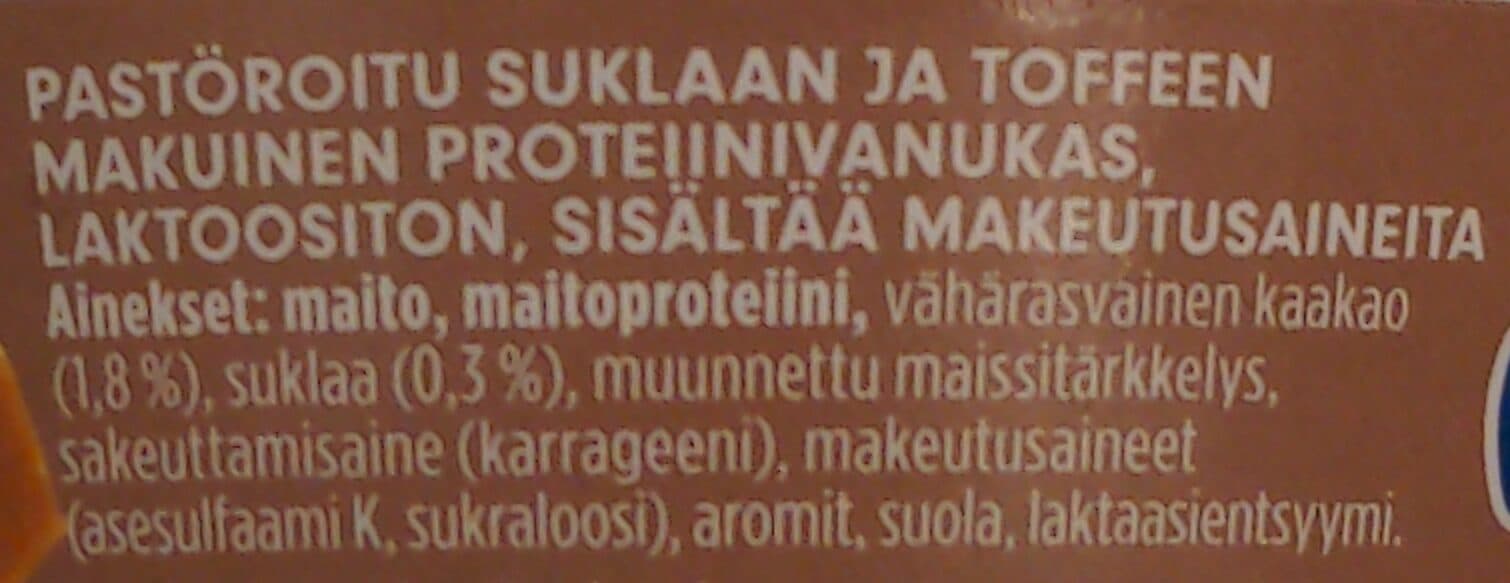 Valio ProFeel Proteiini-Vanukas suklaa-toffee packshot
