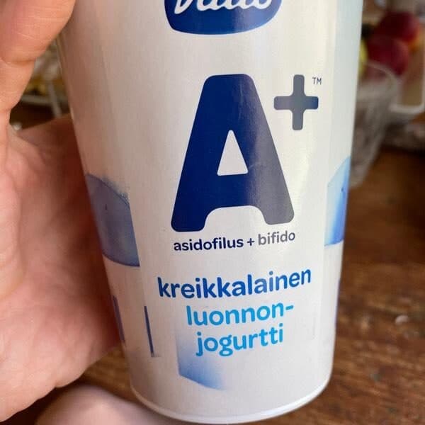 Valio Kreikkalainen luonnon jogurtti packshot