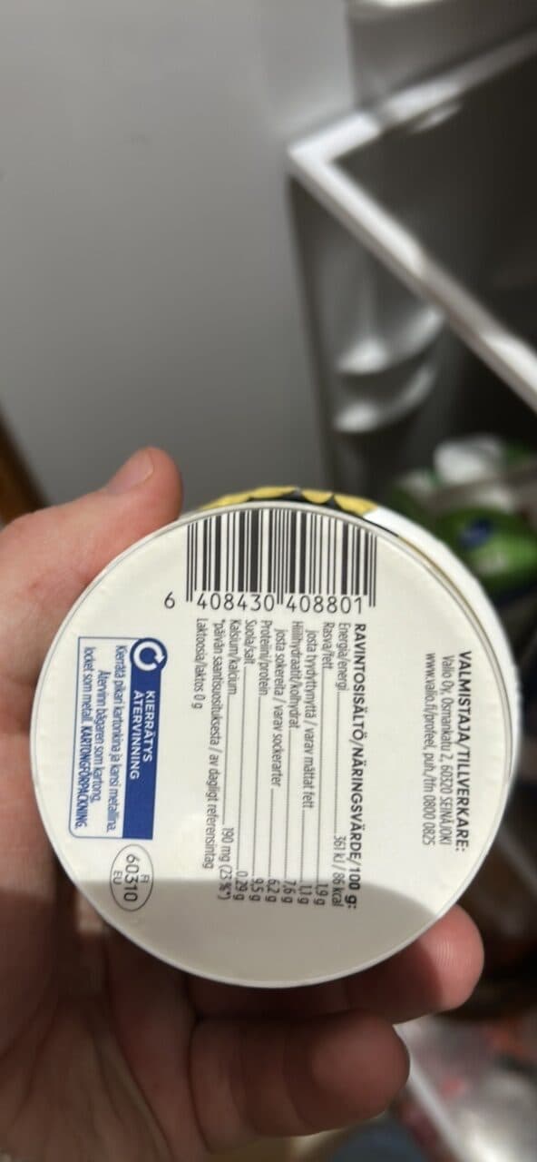 Valio Proteiini-vanukas Banoffee packshot