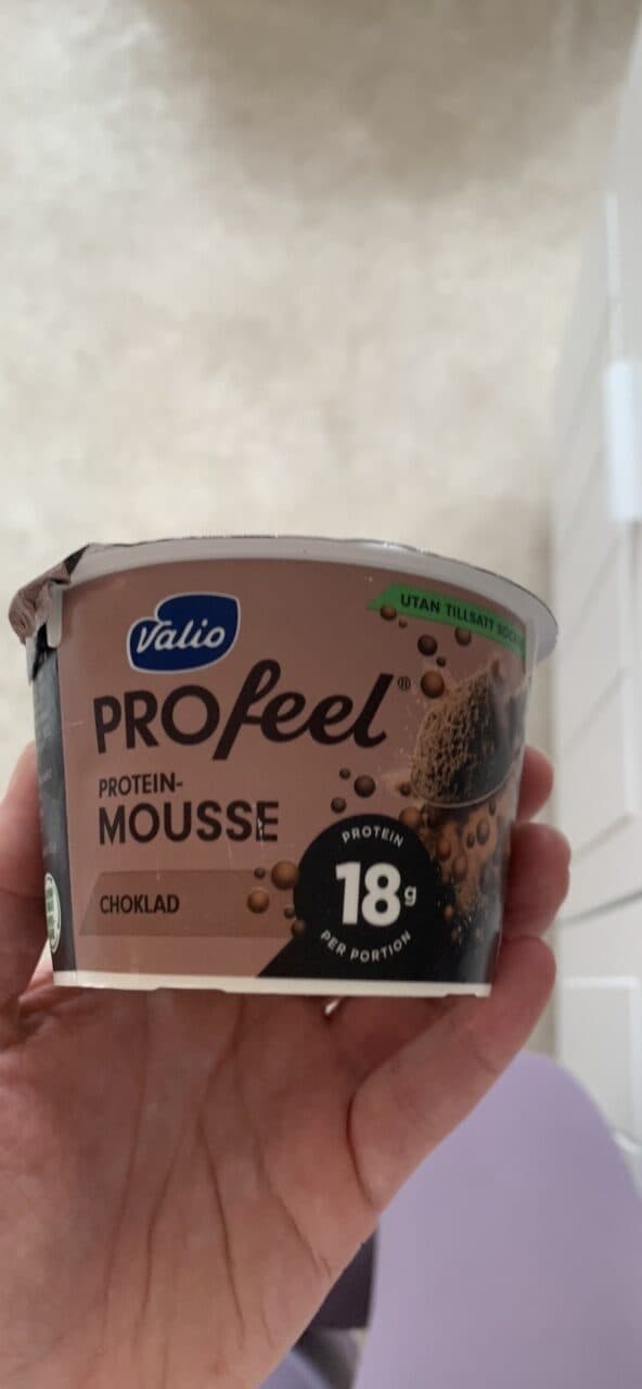 Valio PROfeel Protein-Mousse Choklad packshot